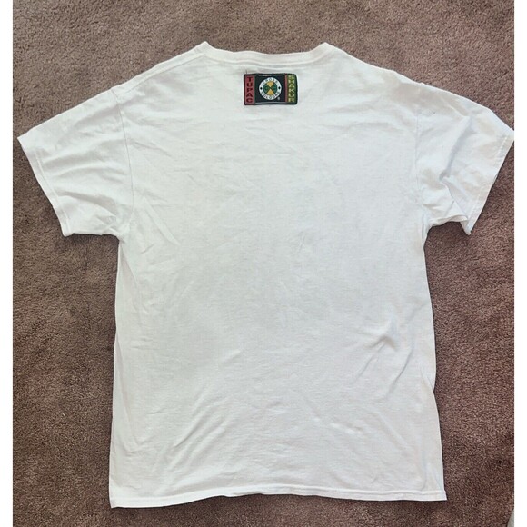 Cross Colours Tupac T-Shirt Adult Size Medium White Short Sleeve Adult - Picture 3 of 4